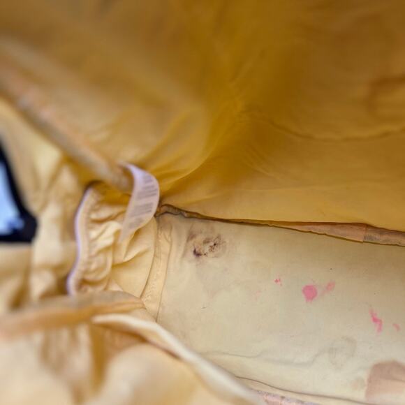 Petunia Pickle Bottom diaper bag in yellow/ green bag/backpack Sashay Satchel - Picture 6 of 10